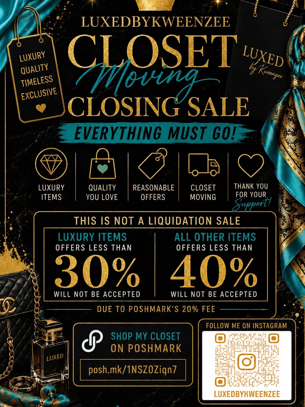 MOVING / CLOSET CLOSING SALE Lululemon Closet Wide - Picture 2 of 2